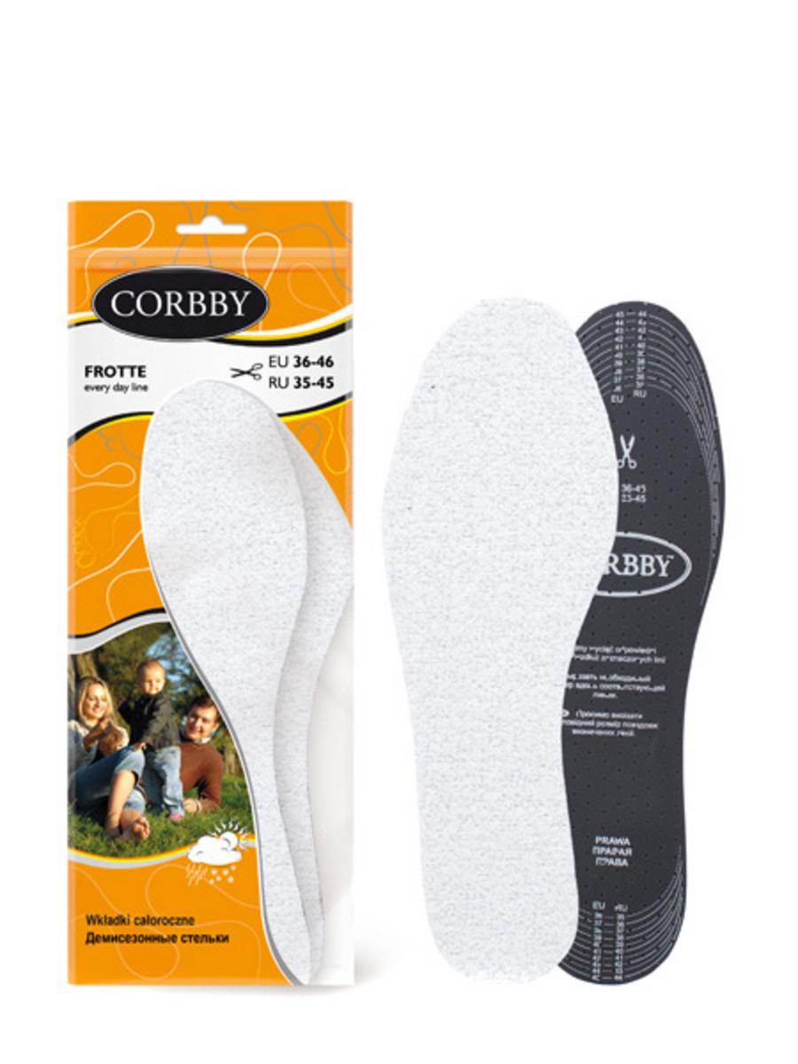 Corbby стельки стельки frotte б/р
