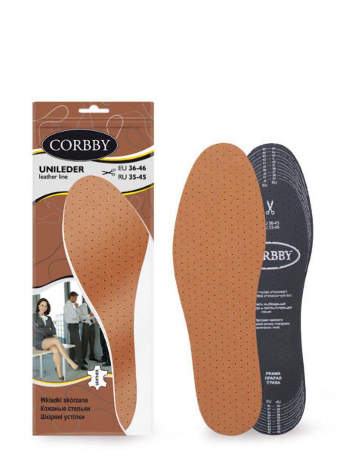 Corbby стельки стельки uni leder б/р