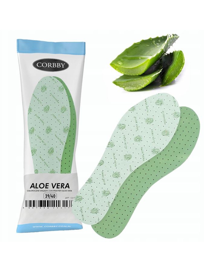 Corbby стельки стельки aloe vera б/р