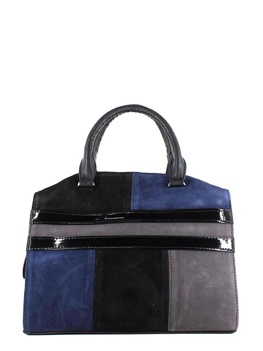 Gera сумки 1379 чёрно-сине-серый зам