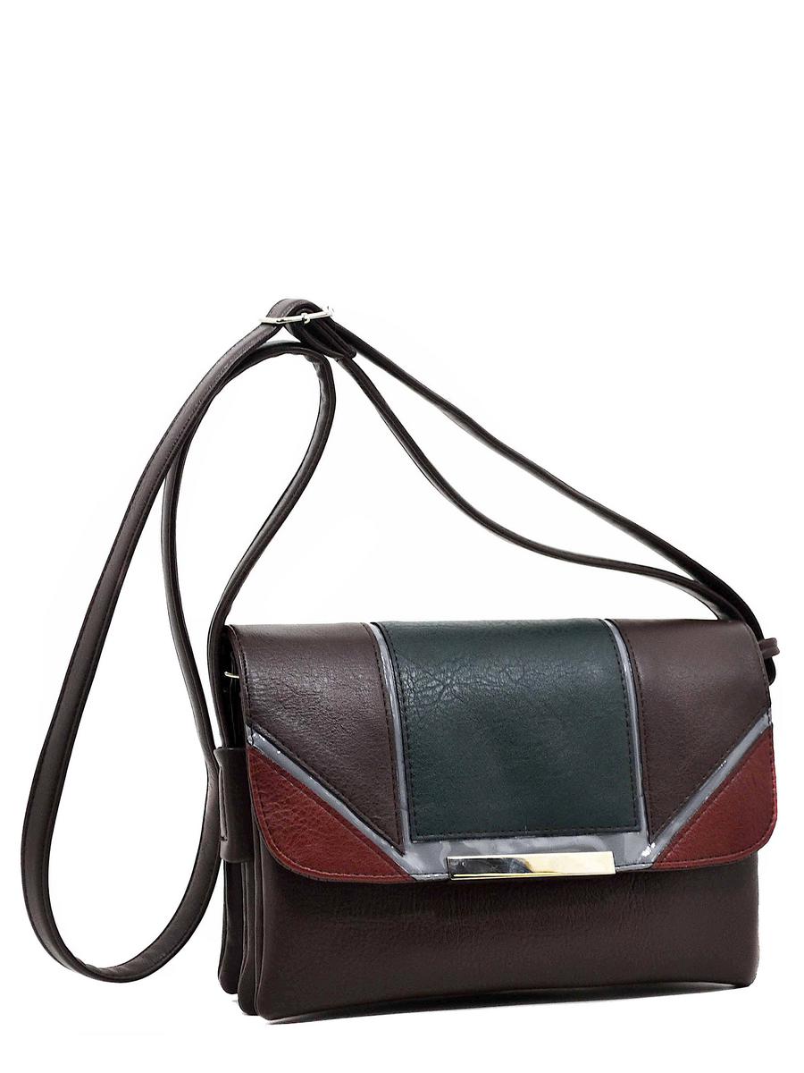 Miss Bag сумки лара у коричневый мульти