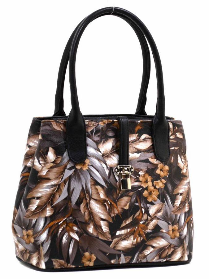 Miss Bag сумки рейна у1 серый/цветы