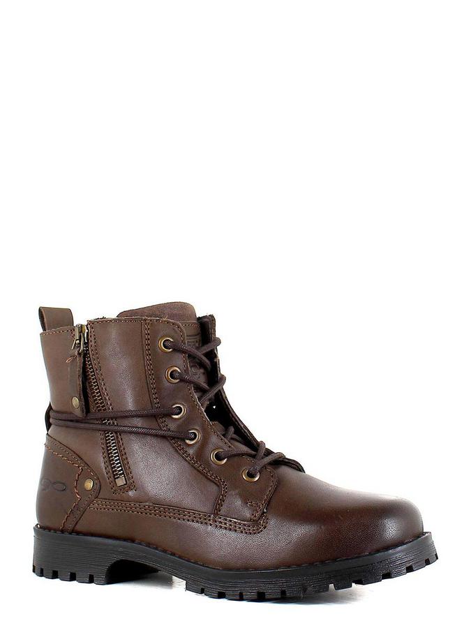 GoErgo ботинки высокие r1366 т.коричневый