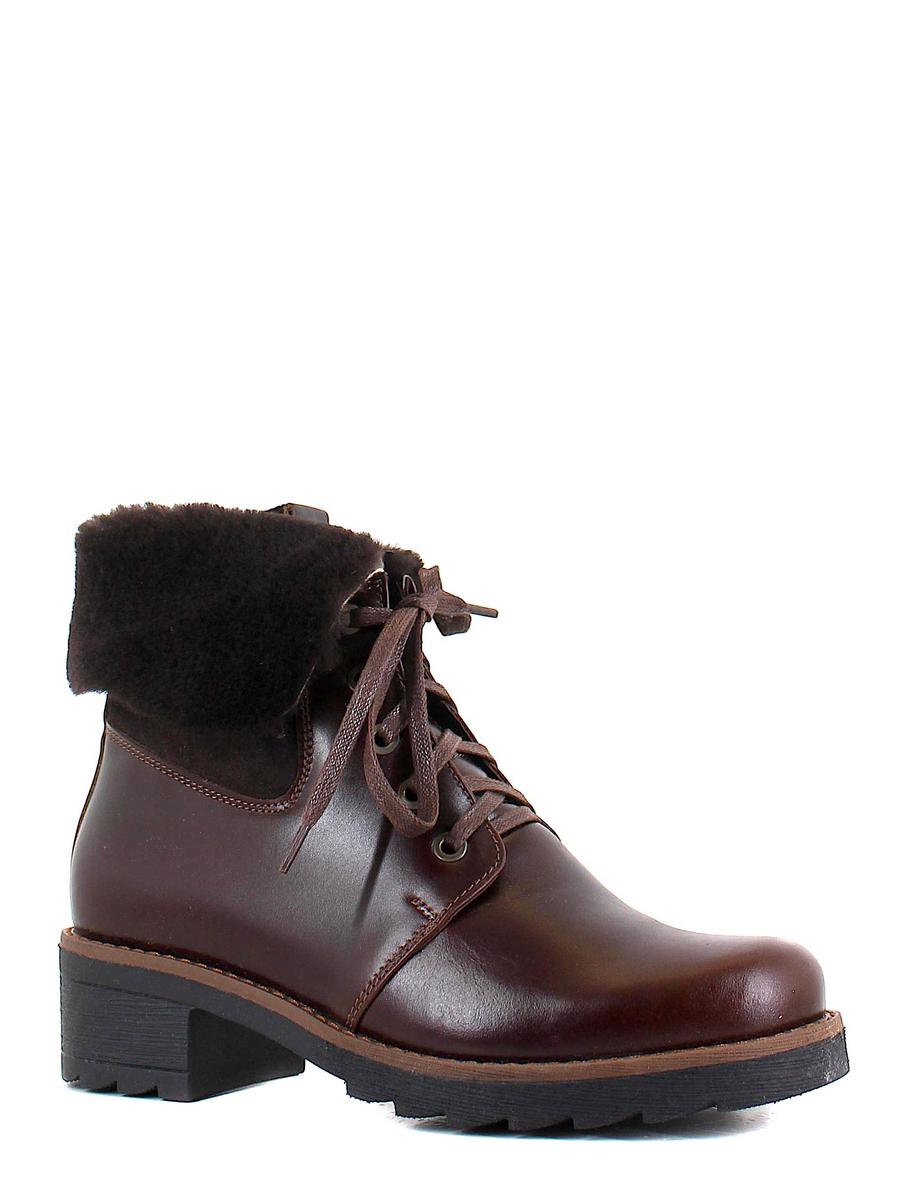 Annika ботинки высокие 8116-0-1-1 коричневый