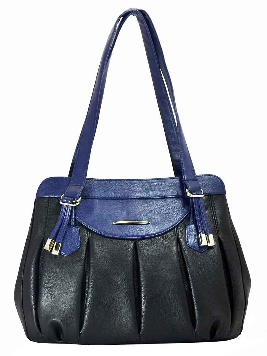 Miss Bag сумки лариса чёрный-синий