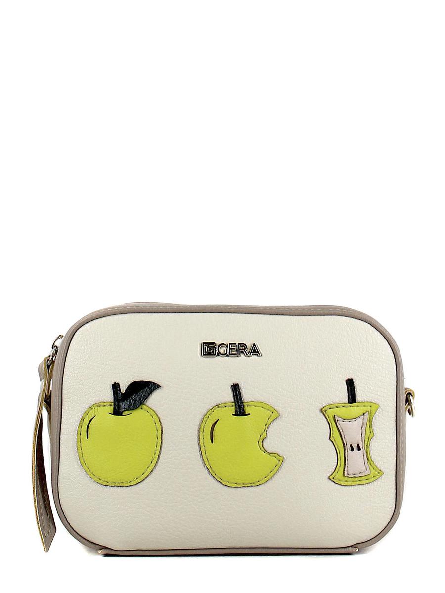 Gera сумки 1632 серый яблоки