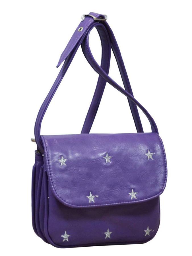 Miss Bag сумки ия вышивка фиолетовый