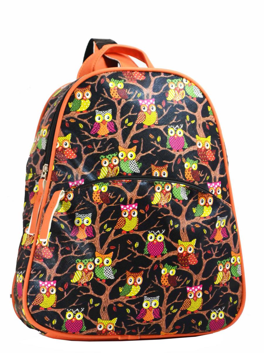 Miss Bag рюкзаки флоренция совы персик
