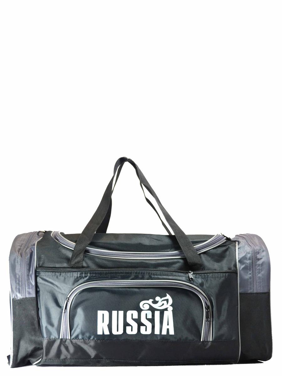 Miss Bag сумки спортивные д 52 чёрный/серый
