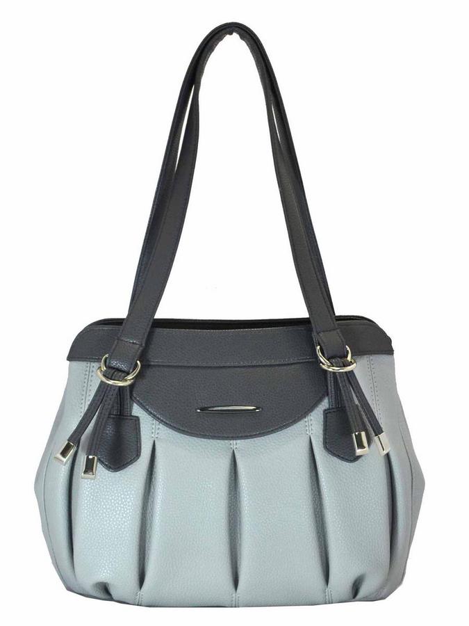 Miss Bag сумки лариса серый/т.серый