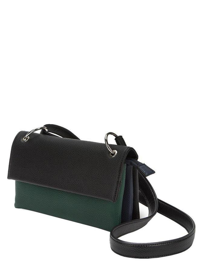 Keddo сумки 308103/02-02 чёрный/зелён