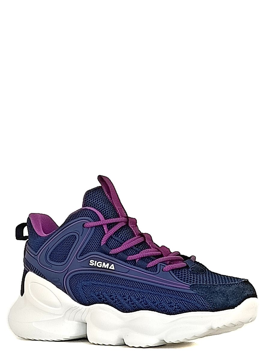 SIGMA кроссовки js20229-2x син/фиолетовый