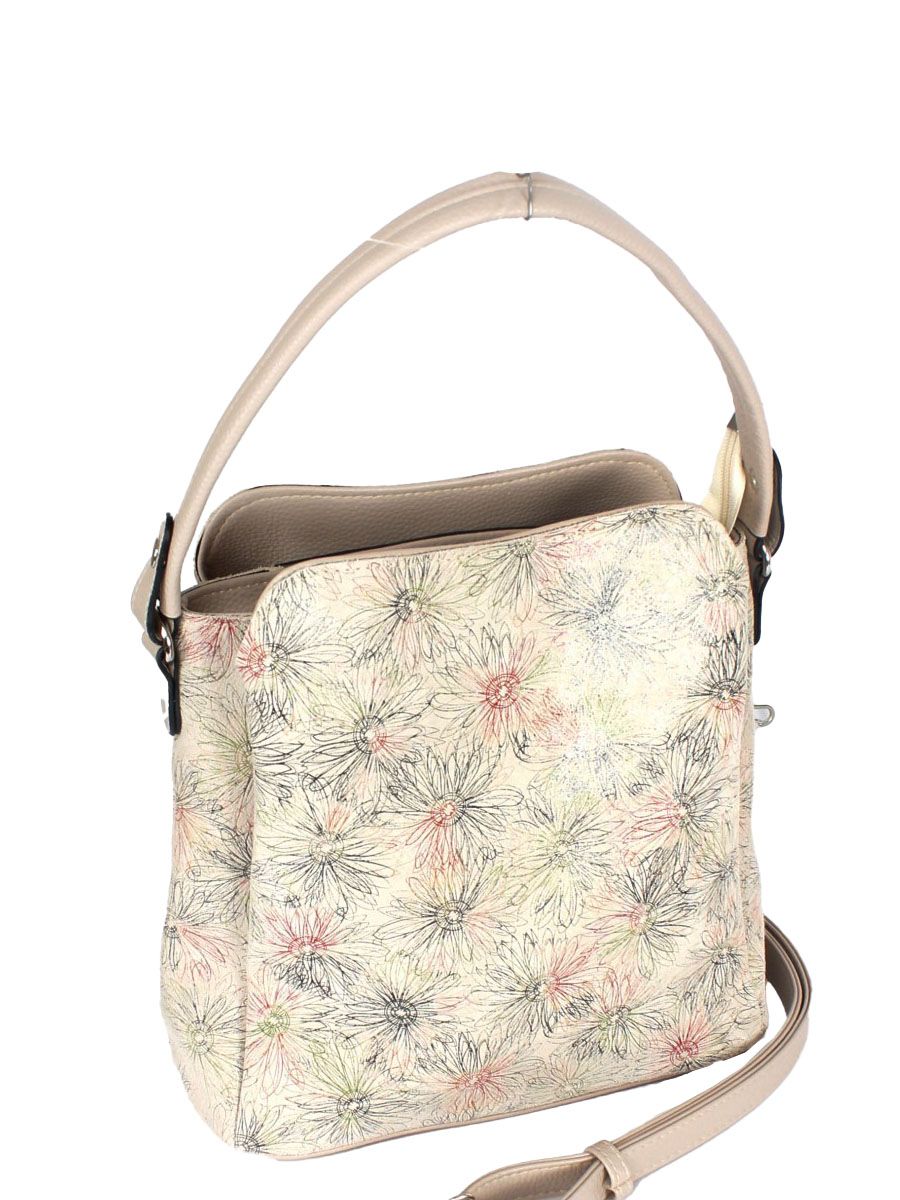 Adelia сумки adel-223 беж цветы 263989