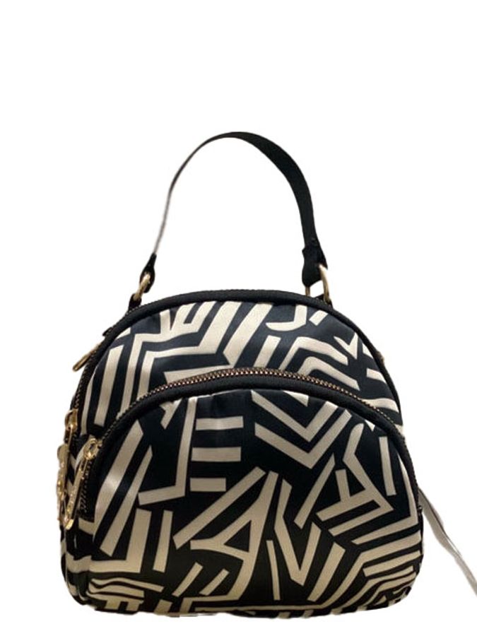 BoBo сумки 1052 черно-белая графика