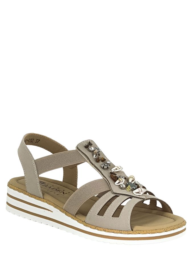 Baden босоножки ea097-032 бежевый